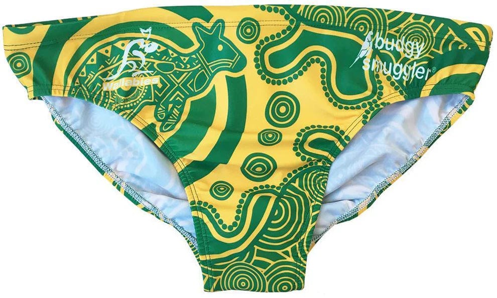 Budgy Smuggler Wallabies Indigenous Budgy Smuggler Wallabies Indigenous Splash Swimwear Underwear