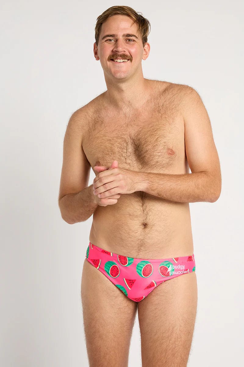 Budgy Smuggler Watermelon Sugar Thighs Budgy Smuggler - Pink Fineapples Splash Swimwear Underwear