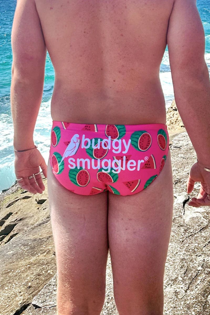 Budgy Smuggler Watermelon Sugar Thighs Budgy Smuggler - Pink Fineapples Splash Swimwear Underwear