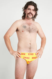 Budgy Smuggler XXXX Logos Budgy Smugglers - XXXX Logos Splash Swimwear Underwear