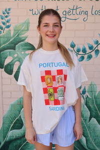 By Frankie PJ's/T-shirt Set - Portugal By Frankie Lobster Capri Tee Splash Swimwear Clothing