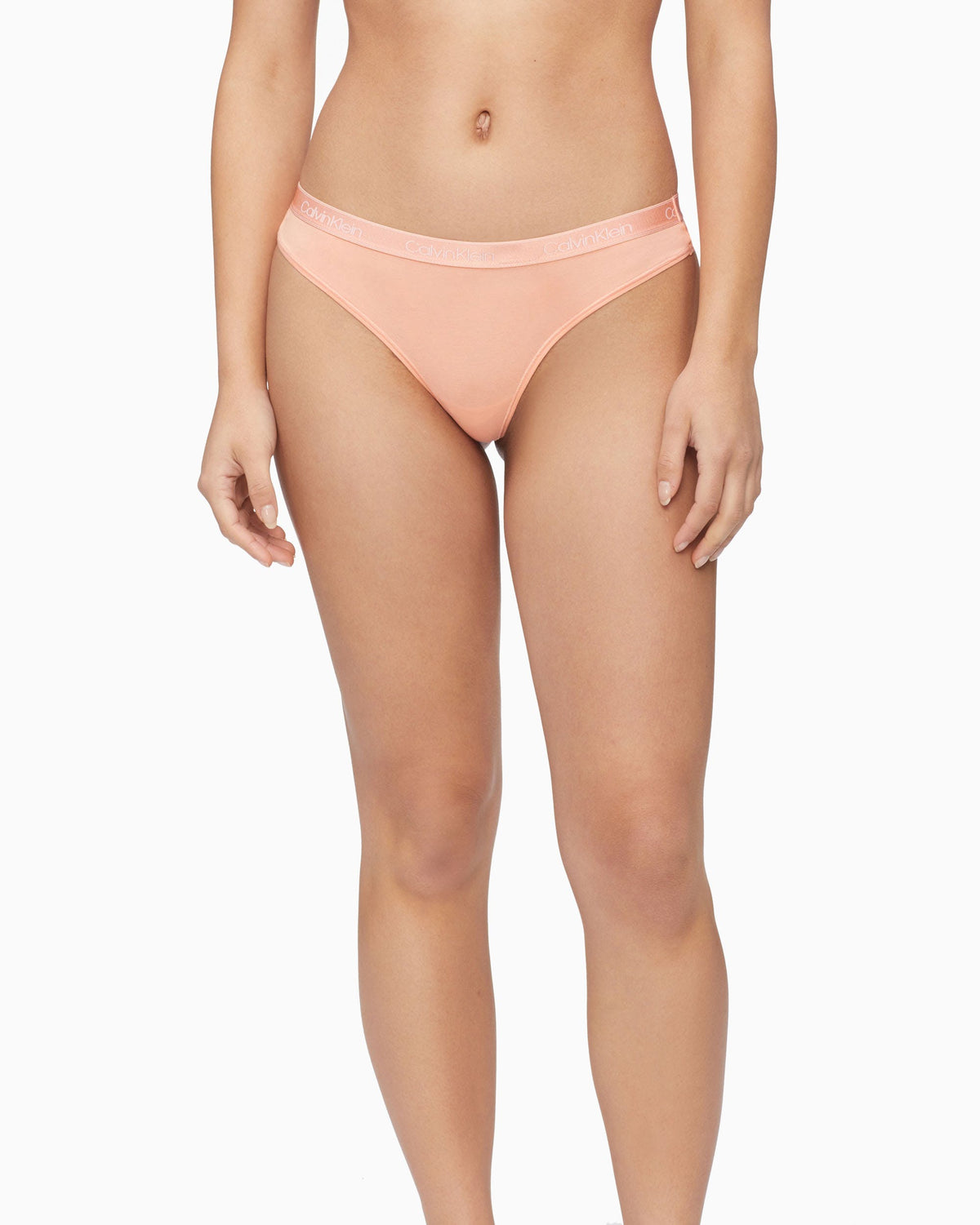 Calvin Klein Cotton Essentials Thong Splash Swimwear Knickers