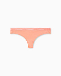 Calvin Klein Cotton Essentials Thong QD3748 Splash Swimwear Knickers XS / Fruit Centre 1000011619