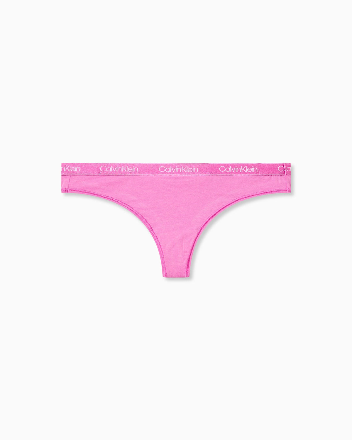 Calvin Klein Cotton Essentials Thong QD3748 Splash Swimwear Knickers XS / Lilac Rain 9349476490009