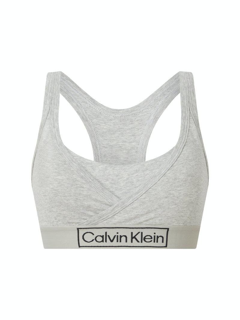 Calvin Klein Reimagined Heritage Maternity Bralette QF6752_P7A Splash Swimwear Maternity Grey / S 9349476859523