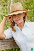 Canopy Bay Brampton Raffia - Caramel Canopy Bay Peta Fedora - Mix Camel/Ivory Splash Swimwear
