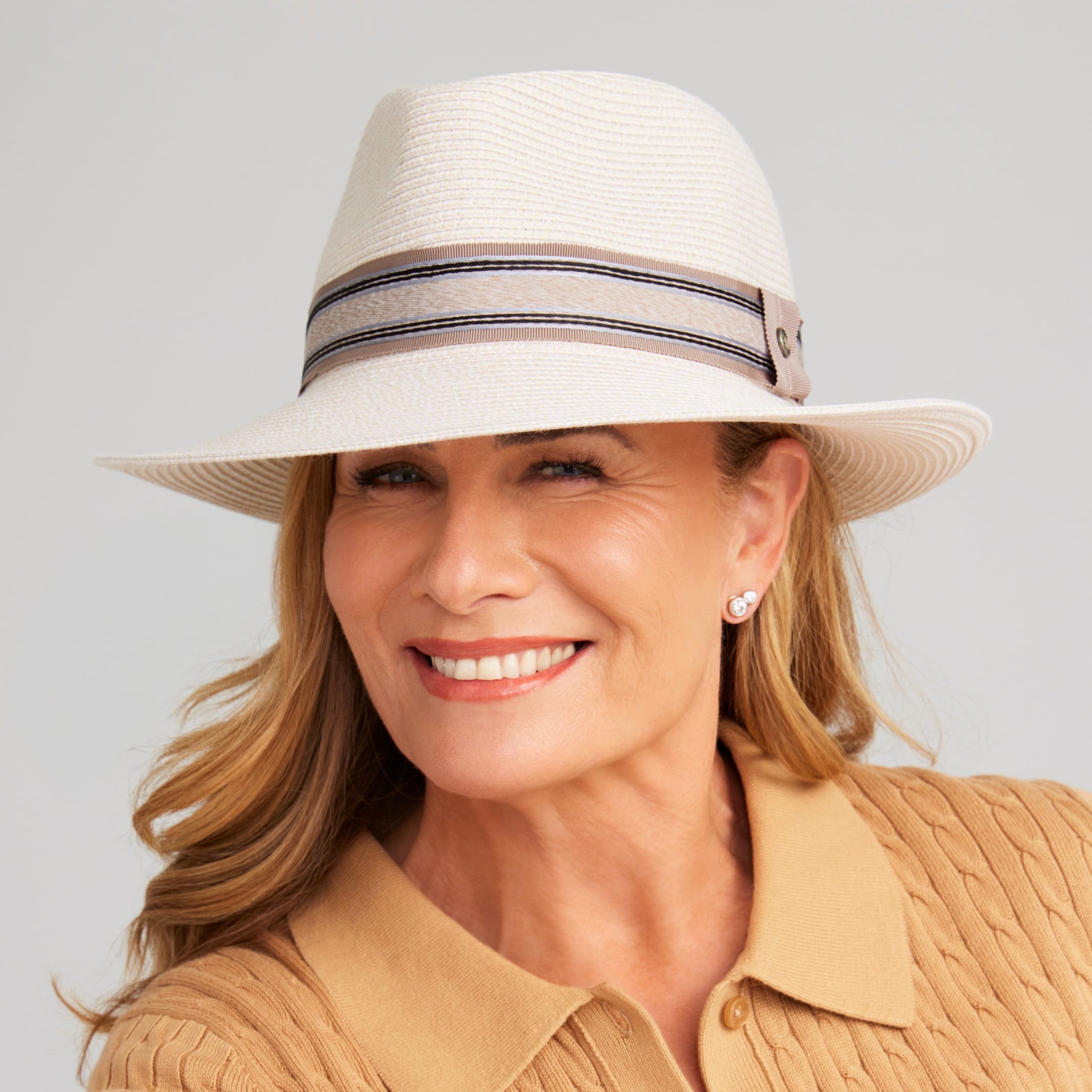 Canopy Bay Canopy Bay Claremont Fedora - Ivory Canopy Bay Claremont Fedora - Ivory Splash Swimwear Hats