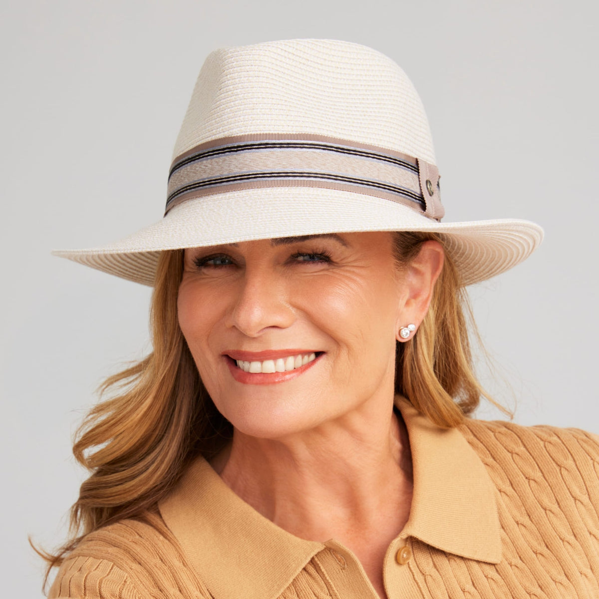 Canopy Bay Canopy Bay Claremont Fedora - Ivory Canopy Bay Claremont Fedora - Ivory Splash Swimwear Hats