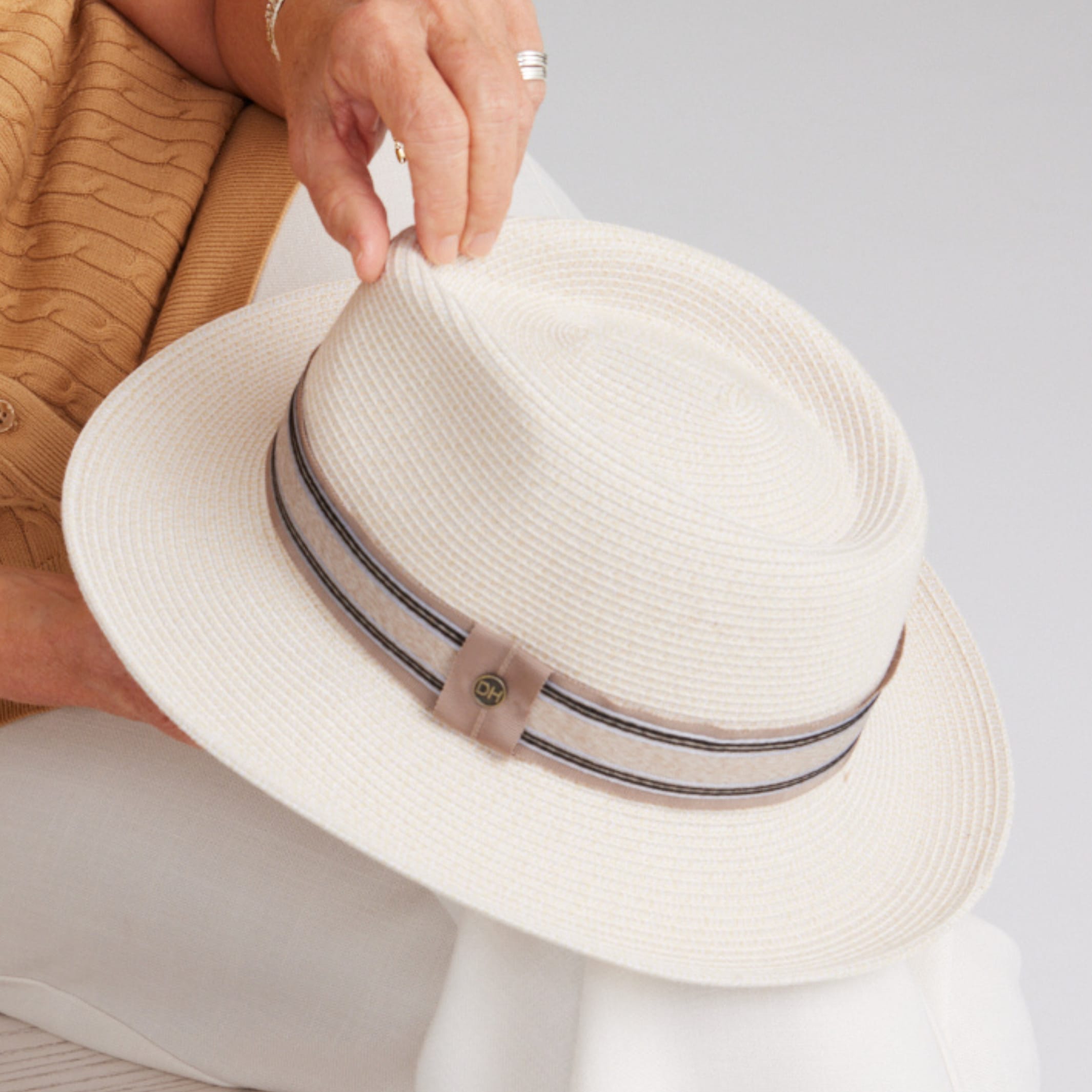 Canopy Bay Canopy Bay Claremont Fedora - Ivory Canopy Bay Claremont Fedora - Ivory Splash Swimwear Hats