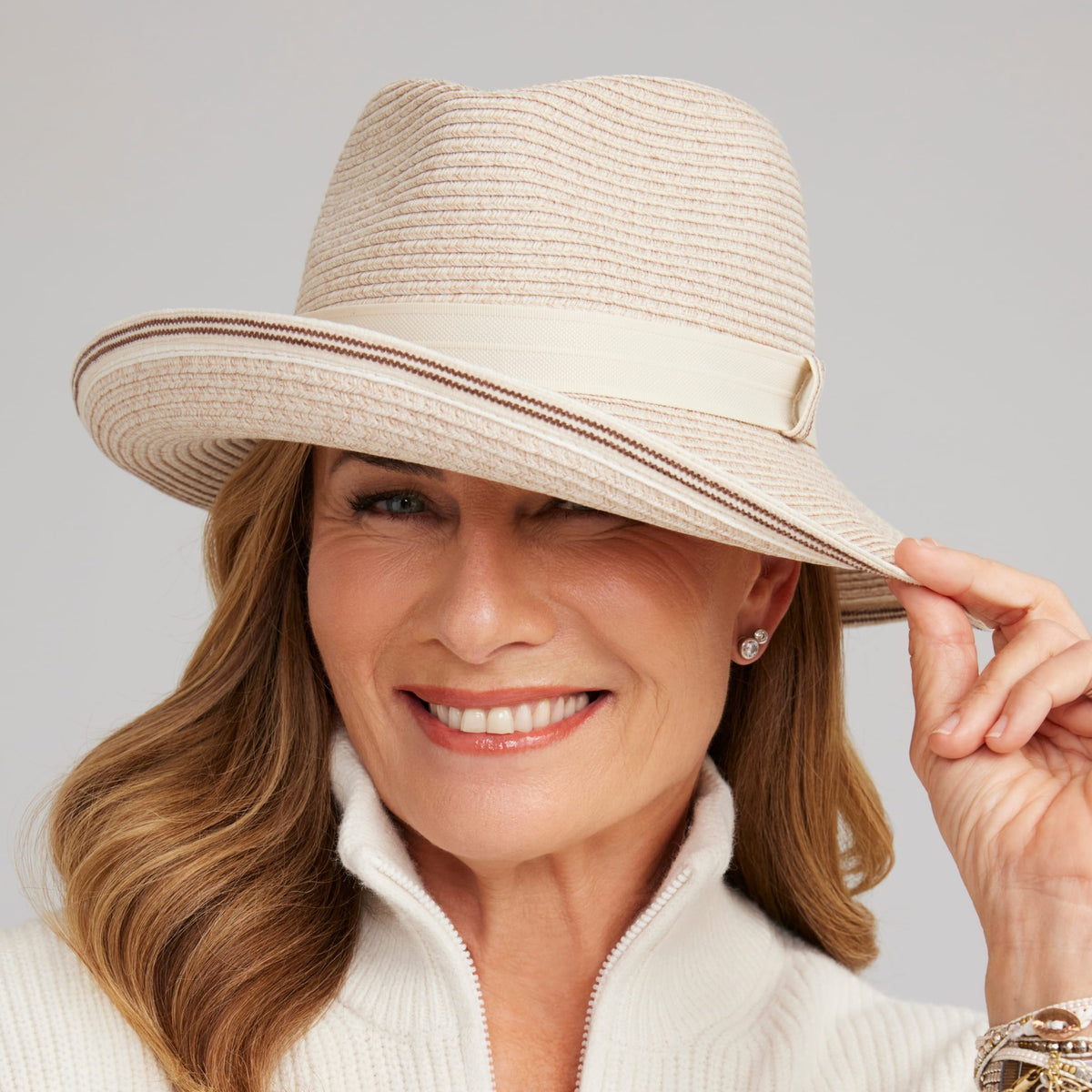 Canopy Bay Canopy Bay Torquay - Mixed Camel DH082 Canopy Bay Torquay - Mixed Camel Splash Swimwear Hats S/M (56cm) 9328897048952