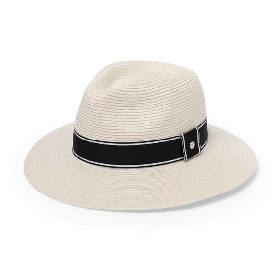 Canopy Bay Chicago Fedora - Ivory/Black DH038 Splash Swimwear M/L 9328897025724