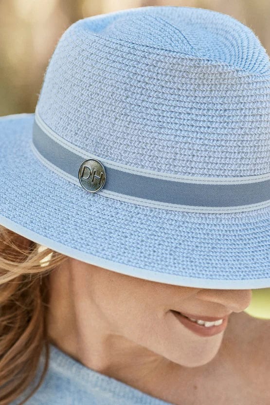 Canopy Bay Coolum Fedora - Mixed Grey Splash Swimwear Hats