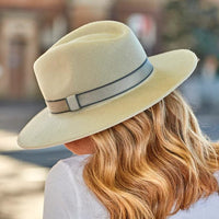 Canopy Bay Croydon Felt Fedora - Stone* Splash Swimwear Hats