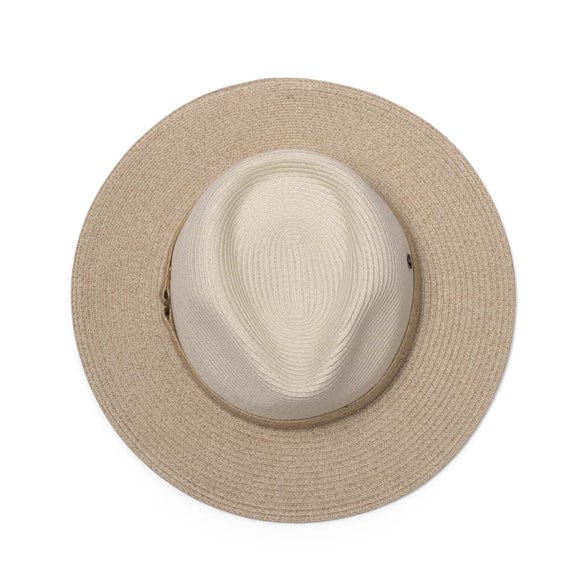 Canopy Bay Parsley Bay Fedora - Ivory / Mix Camel Canopy Bay by Deborah Hutton Parsley Bay Fedora - Ivory / Mix Camel Splash Swimwear Hats