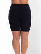 Capriosca Capriosca Chlorine Resistant Black Bike Tight Swim Shorts Capriosca Chlorine Resistant Black Bike Tight Swim Shorts Splash Swimwear Skirts