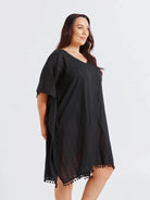 Capriosca Capriosca Cotton Kaftan Capriosca Cotton Kaftan Splash Swimwear