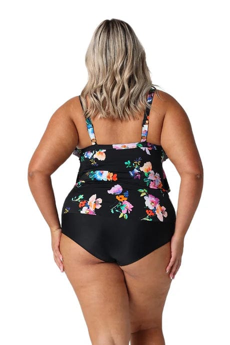 Capriosca One Pieces Malibu 3 Tier Tankini Top Capriosca Malibu 3 Tier Tankini Top