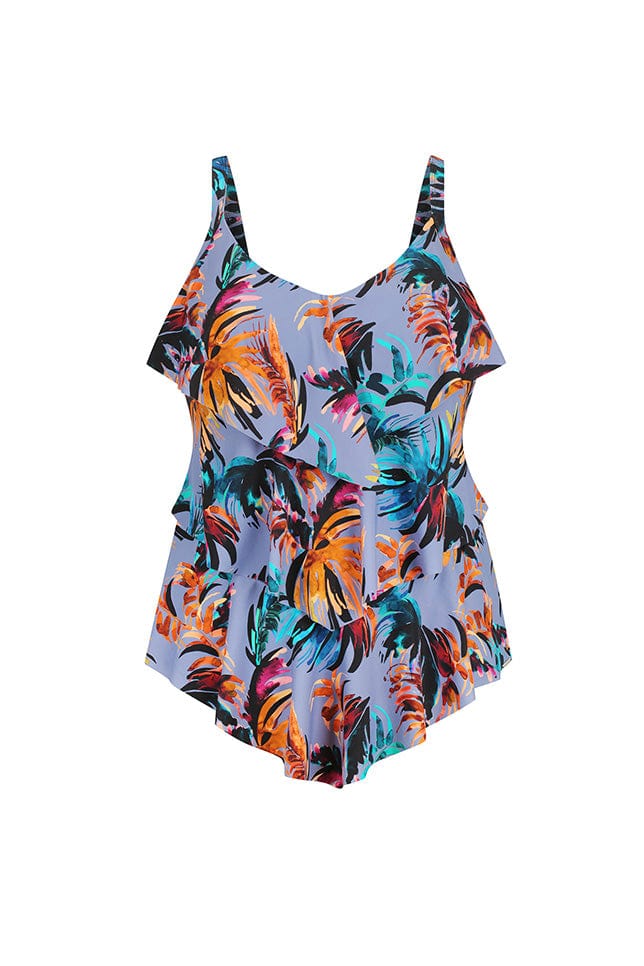 Capriosca Mauritius 3 Tier Tankini Top Capriosca Mauritius 3 Tier Tankini Top Splash Swimwear One Pieces