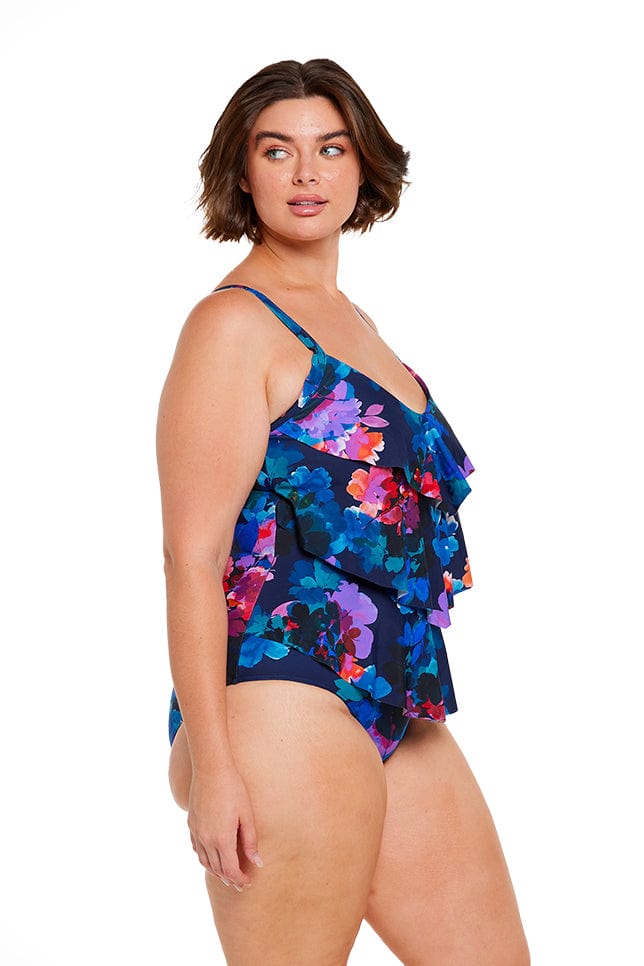 Capriosca Montego 3 Tier One Piece Splash Swimwear