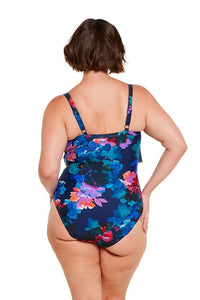 Montego 3 Tier One Piece - Capriosca - Splash Swimwear  - capriosca, Nov23, One Pieces, plus size, tummy control, Womens, womens swim - Splash Swimwear 