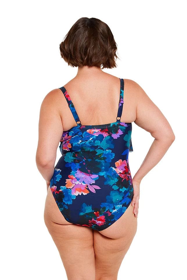 Capriosca Montego 3 Tier One Piece Splash Swimwear