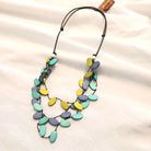 Cinnamon Creations Cinnamon Leaf Shape Woodbead Necklace n7-1497Fgt Cinnamon Leaf Shape Woodbead Necklace Splash Swimwear Accessories 1000030587