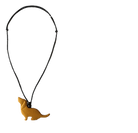 Cinnamon Creations Musturd Wood Dog Necklace N6-5748ME Splash Swimwear 1000018900