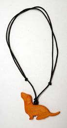 Cinnamon Creations Musturd Wood Dog Necklace N6-5748ME Splash Swimwear 1000018900