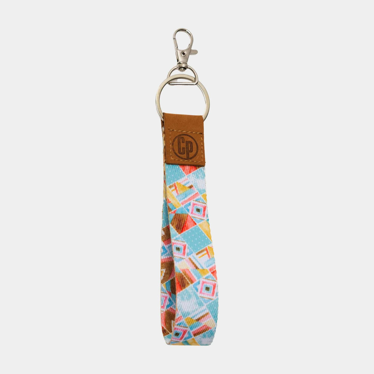 Collectapic Womens Canvas Key Tag - Square Patterns CKL-003 Womens Canvas Key Tag - Square Patterns Splash Swimwear 1000018614