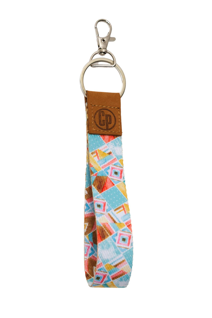 Collectapic Womens Canvas Key Tag - Square Patterns CKL-003 Splash Swimwear 1000018614