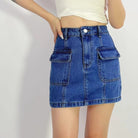 Country Denim Denim Cargo Skirt* Denim Cargo Skirt Splash Swimwear