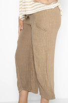 Donna Donna Donna Donna Golossa Pant - Camel Donna Donna Golossa Pant - Camel Splash Swimwear Pants