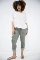 Donna Donna Donna Donna Lucia Top 7222 Donna Donna Lucia Top Splash Swimwear Womens Clothing White / O/S