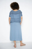 Donna Donna Donna Donna Marcellina Sleeveless Dress - Jeans Donna Donna Marcellina Sleeveless Dress - Jeans Splash Swimwear Dresses