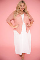 Donna Donna Donna Donna Marcellina Sleeveless Dress - White Donna Donna Marcellina Sleeveless Dress - White Splash Swimwear Dresses