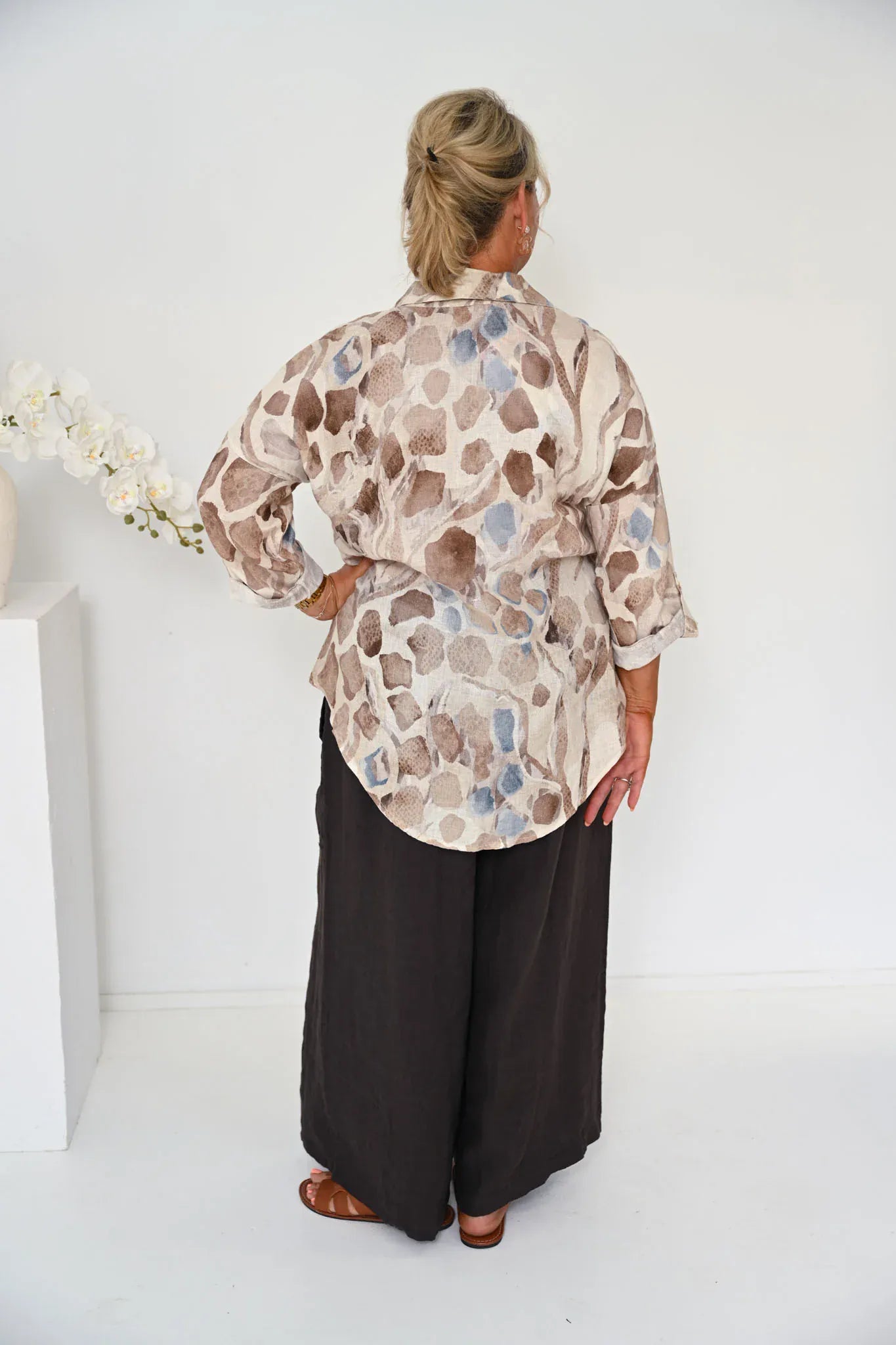 Donna Donna Donna Donna Runaway Culotte Pants Donna Donna Runaway Culotte Pants Splash Swimwear Pants