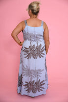Donna Donna Donna Donna Sabanna Pinafore Sabanna Pinafore 7681S Zen | Donna Donna Splash Swimwear Dress