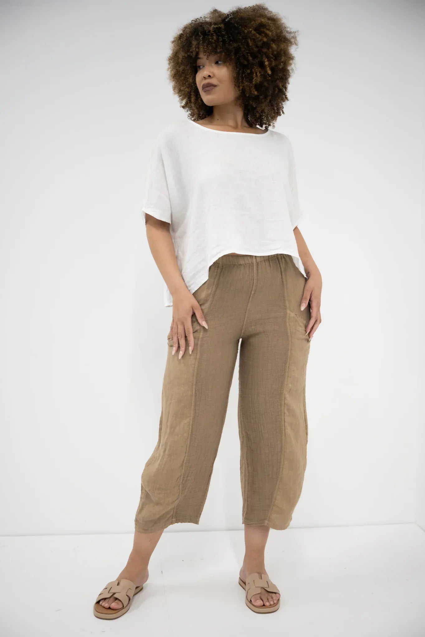 Donna Donna Donna Donna Vielda Top - White 148651 Donna Donna Vielda Top - White Splash Swimwear Clothing Top One size