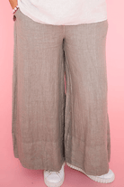 Donna Donna Taya Pant Donna Donna Tuscan Linen Top Splash Swimwear Tops