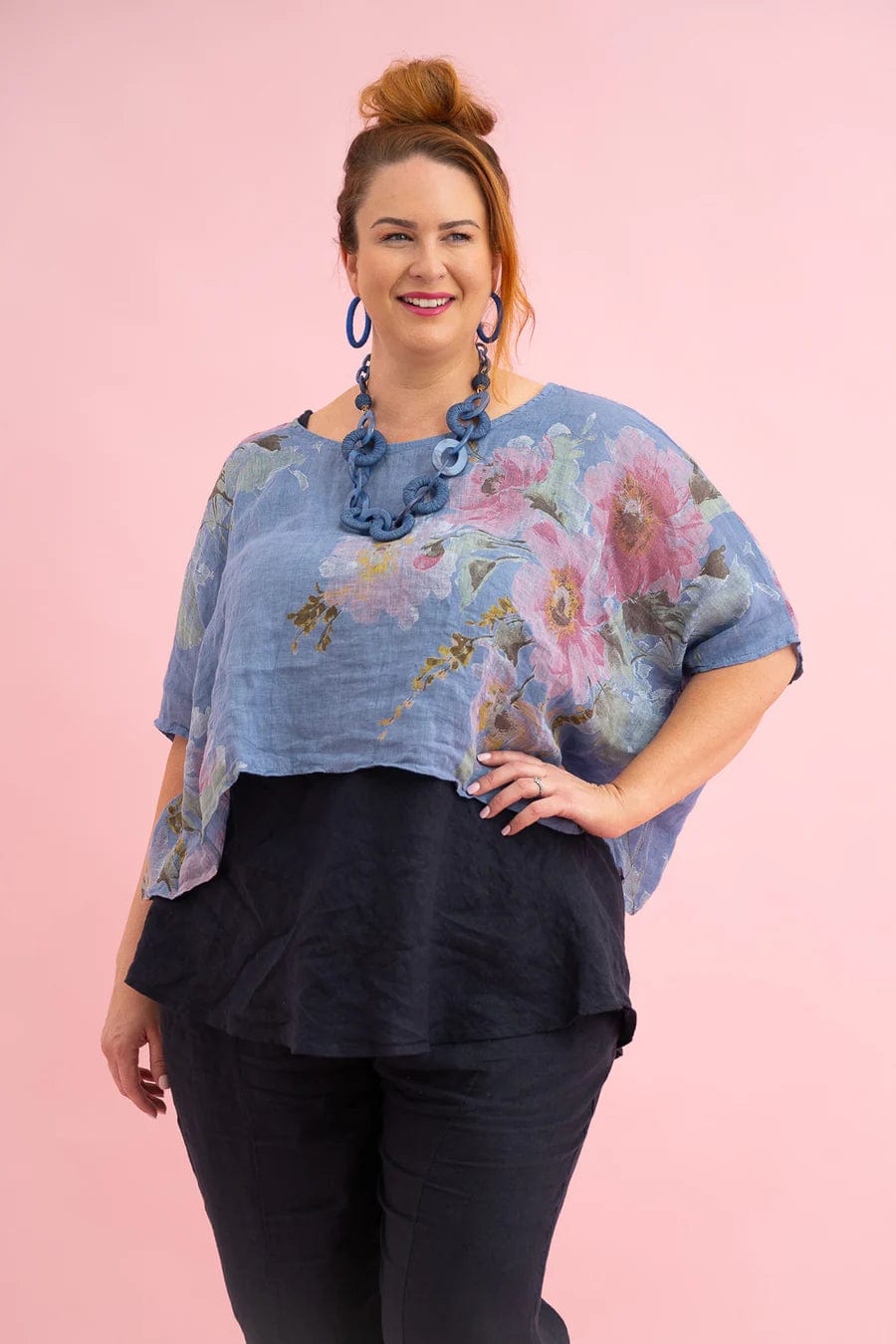 Donna Donna Tops Tia Floral Top Donna Donna Tia Floral Top