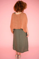 Donna Donna Tuscan Linen Top Donna Donna Tuscan Linen Top Splash Swimwear Tops