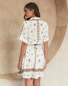 Ebby & I Ebby and I Espresso Martini Mini Dress Ebby and I Espresso Martini Mini Dress Splash Swimwear Dresses