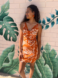 Elcee the Label Dresses Hawaii Agna Dress - Orange