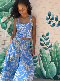 Elcee the Label Pants Hawaii Bolivia Boheme Pants - Blue