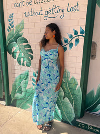 Elcee the Label Dresses Summer Floral Tipsy Maxi Dress