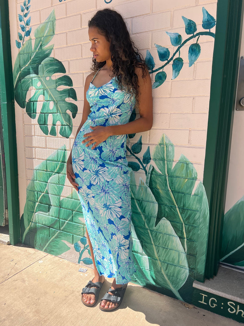 Elcee the Label Dresses Summer Floral Tipsy Maxi Dress