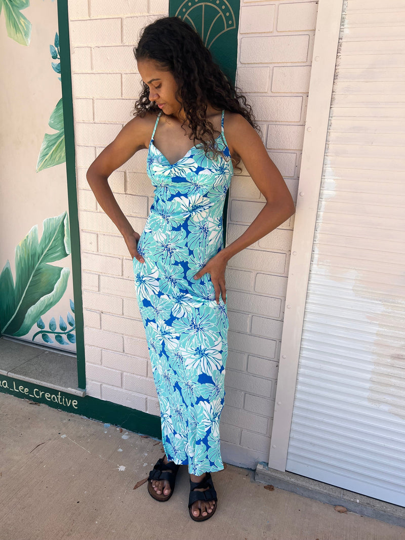 Elcee the Label Dresses Summer Floral Tipsy Maxi Dress