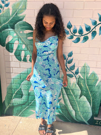 Elcee the Label Dresses Summer Floral Tipsy Maxi Dress