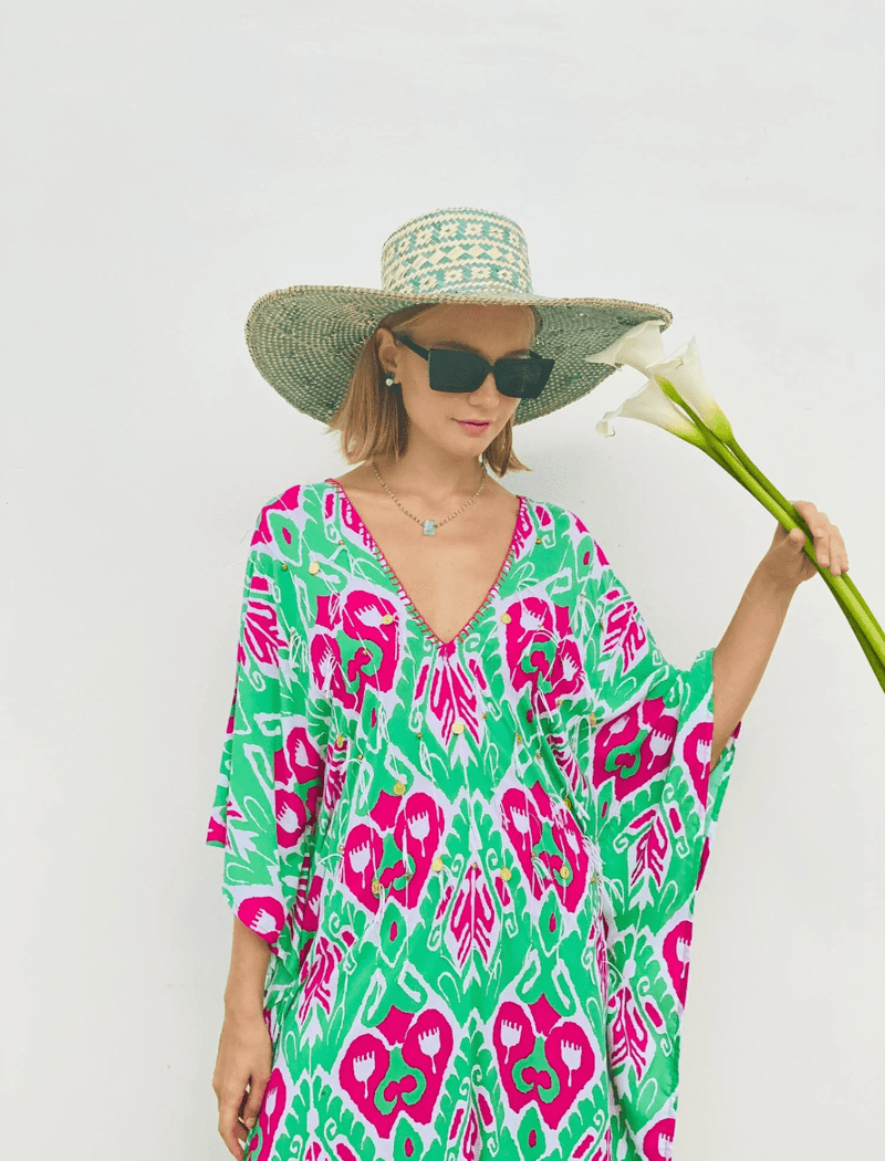 Feather and Find Clothing O/S Valentina Kaftan - Manifest Peace