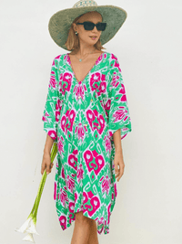 Feather and Find Clothing O/S Valentina Kaftan - Manifest Peace